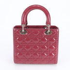 Dior Cannage Lady Leather Handbag Tote — view 3