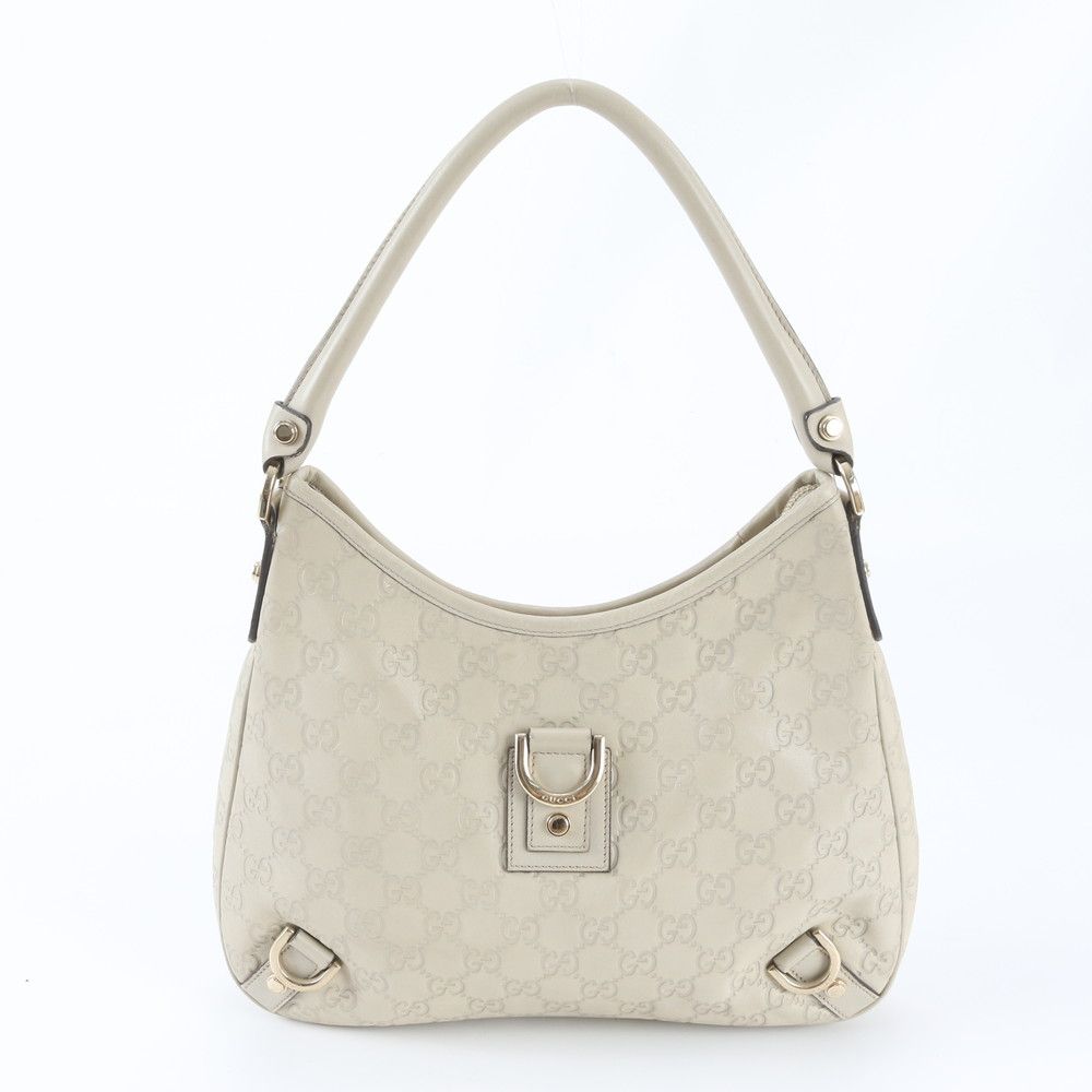 Gucci Guccissima Abbey Leather Shoulder Bag Hand
