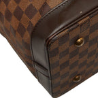 Louis Vuitton Damier West End PM Boston Bag 2-Way Brown Leather — view 7