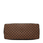 Louis Vuitton Damier West End PM Boston Bag 2-Way Brown Leather — view 3