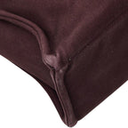 Hermes Fourre Tout MM Tote Wine Red Canvas — view 5