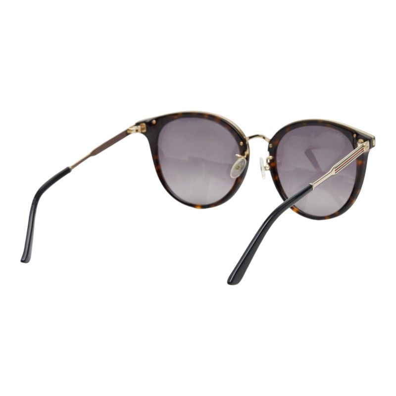 Gucci Interlocking Sherry Line Asian Fit Sunglasses Black Acetate 1- Eyewear — view 3