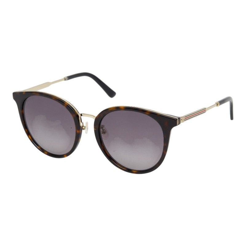 Gucci Interlocking Sherry Line Asian Fit Sunglasses Black Acetate 1- Eyewear