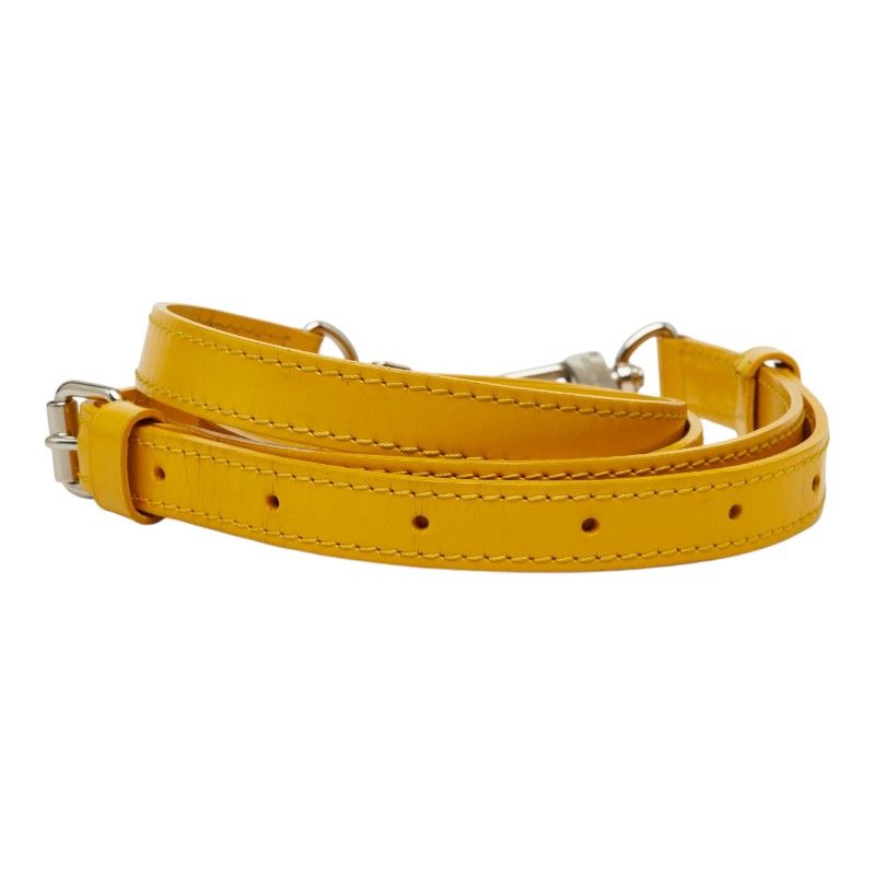 Louis Vuitton Shoulder Strap Yellow Leather — view 3