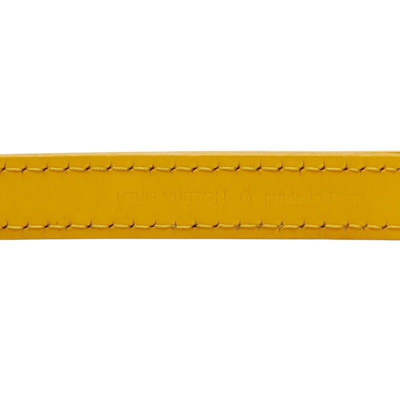 Louis Vuitton Shoulder Strap Yellow Leather — view 5