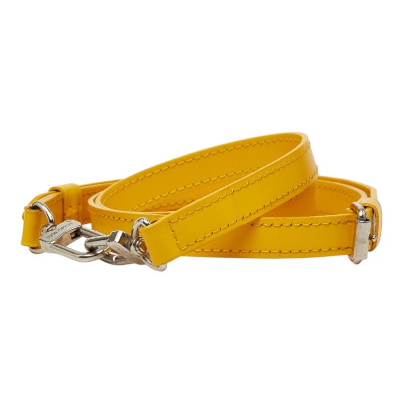 Louis Vuitton Shoulder Strap Yellow Leather — view 2