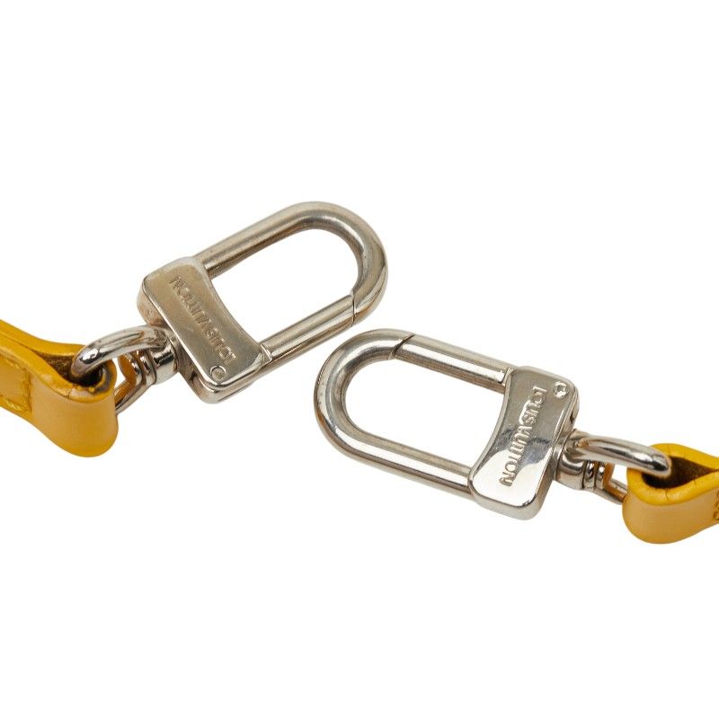 Louis Vuitton Shoulder Strap Yellow Leather — view 5