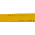 Louis Vuitton Shoulder Strap Yellow Leather — view 4