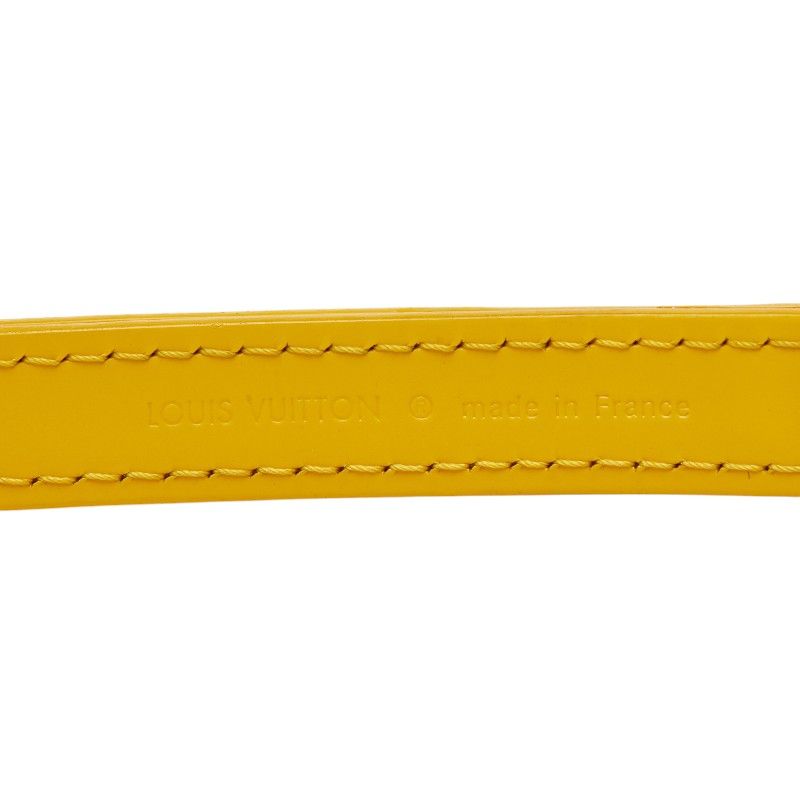 Louis Vuitton Shoulder Strap Yellow Leather — view 4