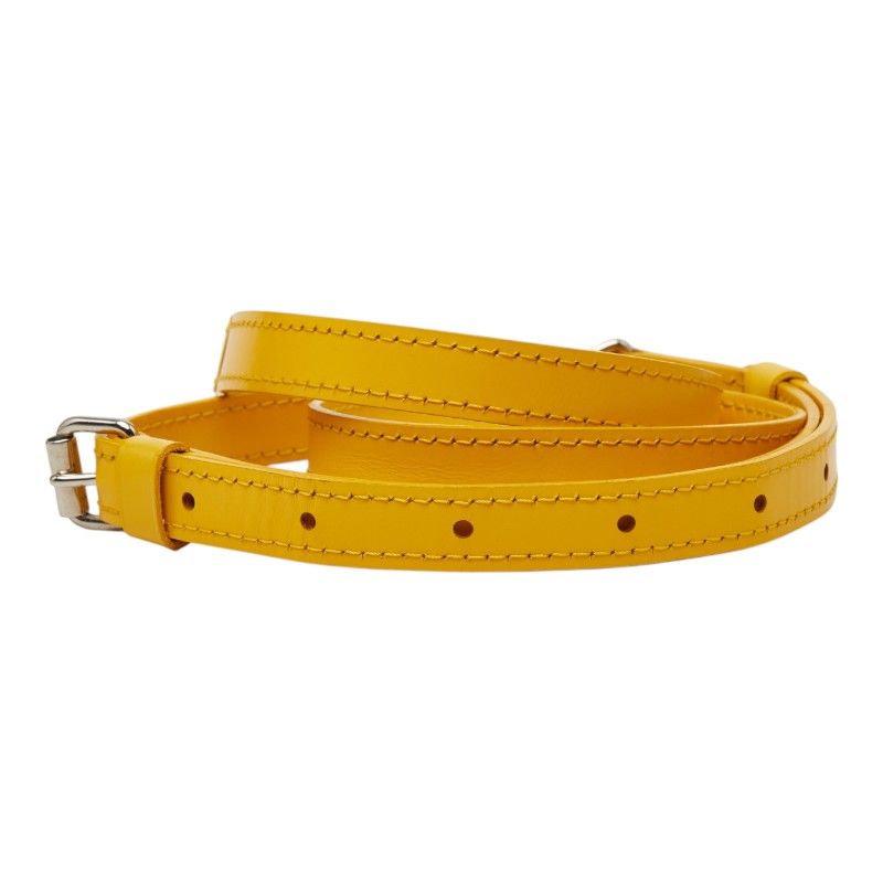 Louis Vuitton Shoulder Strap Yellow Leather — view 3