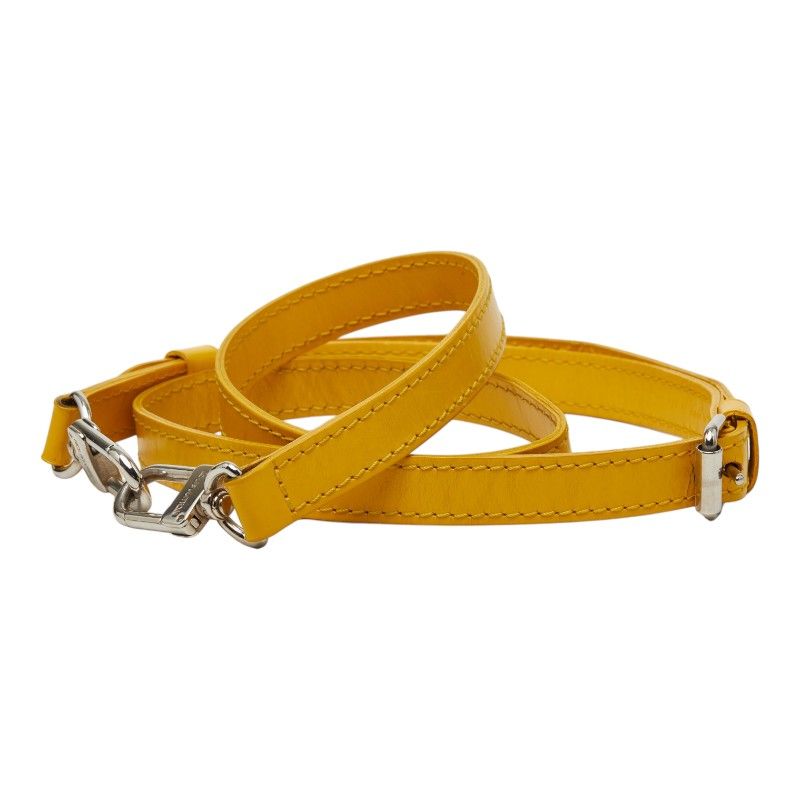 Louis Vuitton Shoulder Strap Yellow Leather — view 2