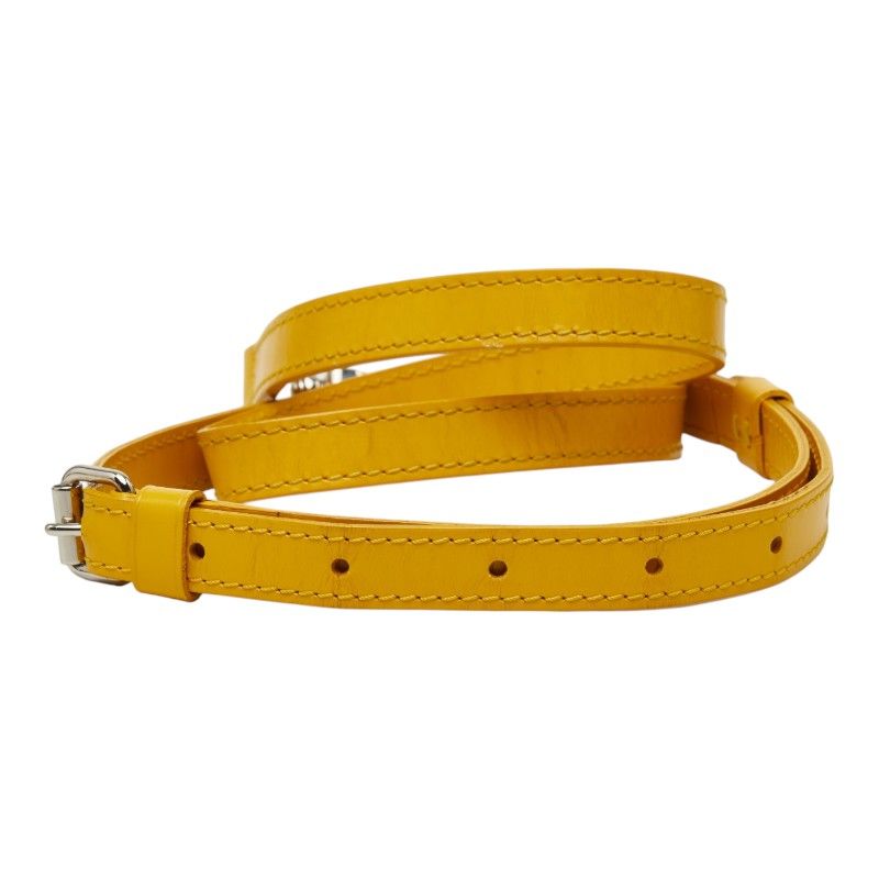 Louis Vuitton Shoulder Strap Yellow Leather — view 3