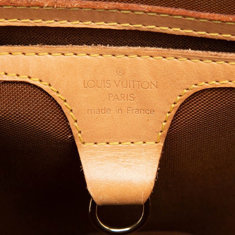 Louis Vuitton Monogram Ellipse Sac a Dos Backpack Brown Leather — view 5