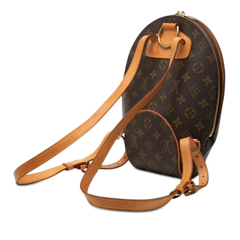 Louis Vuitton Monogram Ellipse Sac a Dos Backpack Brown Leather — view 2
