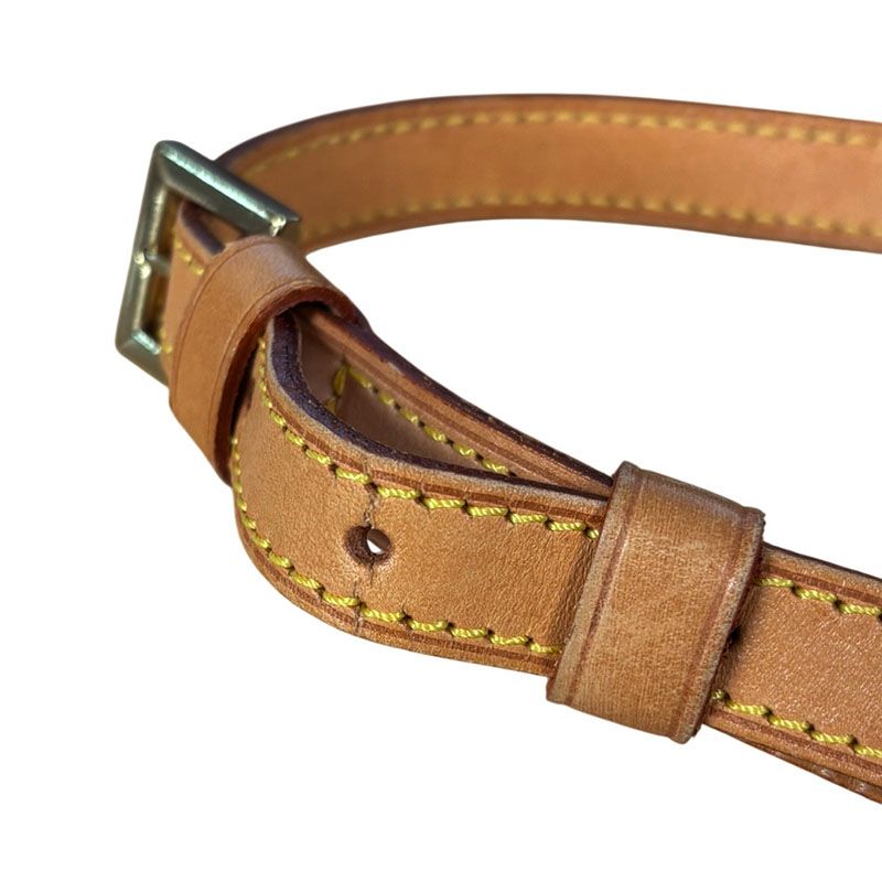 Louis Vuitton Monogram Trotteur Crossbody Shoulder Bag Brown Leather — view 4