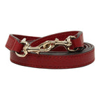 Gucci Shoulder Strap Red Leather