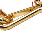 Louis Vuitton Shoulder Strap Red Leather — view 5