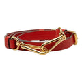 Louis Vuitton Shoulder Strap Red Leather