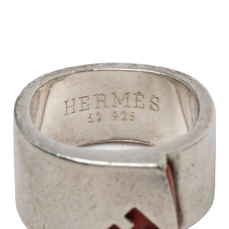 Hermes Candy Ring 52 Silver — view 4