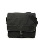 Prada Crossbody Shoulder Bag Black Nylon Leather
