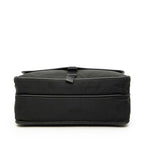 Prada Crossbody Shoulder Bag Black Nylon Leather — view 3