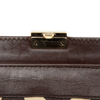 Gucci Guccissima Handbag Doctor's Bag Brown Leather — view 4