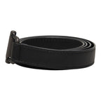 Bottega Veneta Lola Buckle Narrow Belt Black Leather — view 2