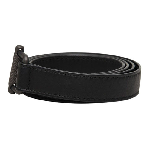 Bottega Veneta Lola Buckle Narrow Belt Black Leather — view 2