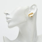Chanel CC Logo Earrings 02 Gold Plated — view 5