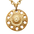 Celine Chain Pendant Gold Faux Pearl Plated — view 4