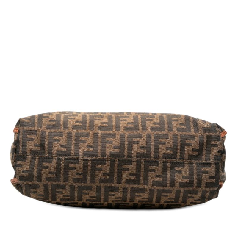 Fendi Zucca Tote Brown Canvas Leather — view 3