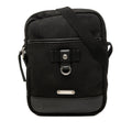 Saint Laurent Rivington Crossbody Shoulder Bag Black Canvas Leather