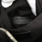 Saint Laurent Rivington Crossbody Shoulder Bag Black Canvas Leather — view 6