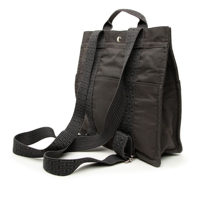 Hermes Her Line a Dos MM Backpack Gray Canvas — view 2