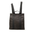 Hermes Her Line a Dos MM Backpack Gray Canvas