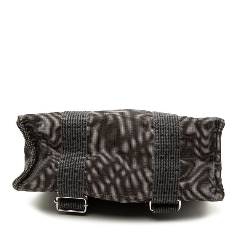 Hermes Her Line a Dos MM Backpack Gray Canvas — view 3