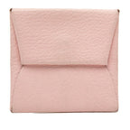 Hermes Bastia Coin Purse Rose Sakura Chevre Mysore