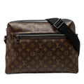 Louis Vuitton Monogram Macassar Torres Crossbody Shoulder Bag Brown Leather