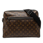 Louis Vuitton Monogram Macassar Torres Crossbody Shoulder Bag Brown Leather