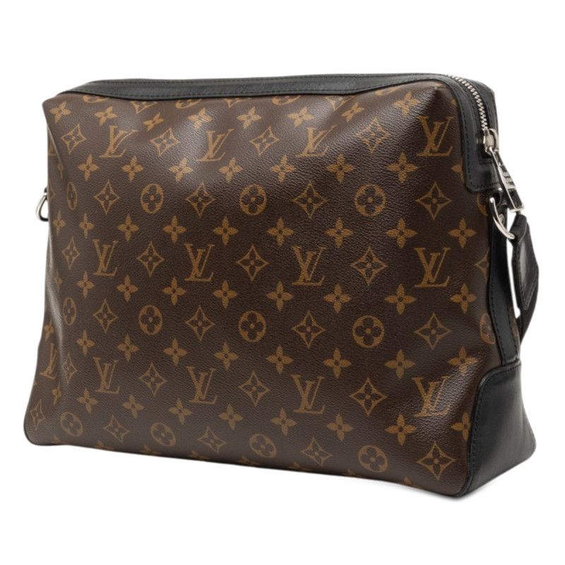 Louis Vuitton Monogram Macassar Torres Crossbody Shoulder Bag Brown Leather — view 2