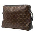Louis Vuitton Monogram Macassar Torres Crossbody Shoulder Bag Brown Leather — view 2