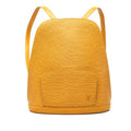 Louis Vuitton Epi Cobran Backpack Tassili Yellow Leather