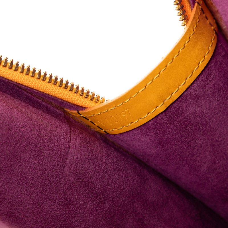 Louis Vuitton Epi Cobran Backpack Tassili Yellow Leather — view 6