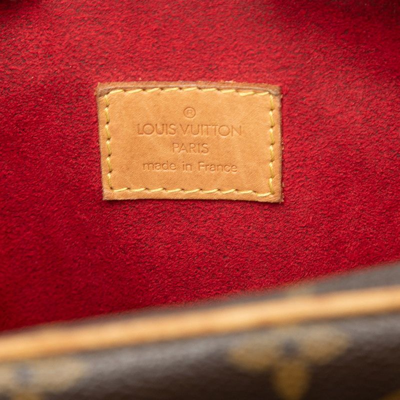 Louis Vuitton Monogram Exantrie Cite Handbag Brown Leather — view 6