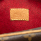 Louis Vuitton Monogram Exantrie Cite Handbag Brown Leather — view 6
