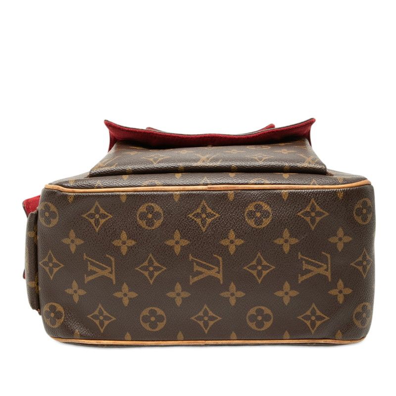 Louis Vuitton Monogram Exantrie Cite Handbag Brown Leather — view 3
