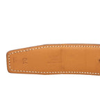 Hermes Constance Belt Reversible 70 Black Beige Box Calf — view 6