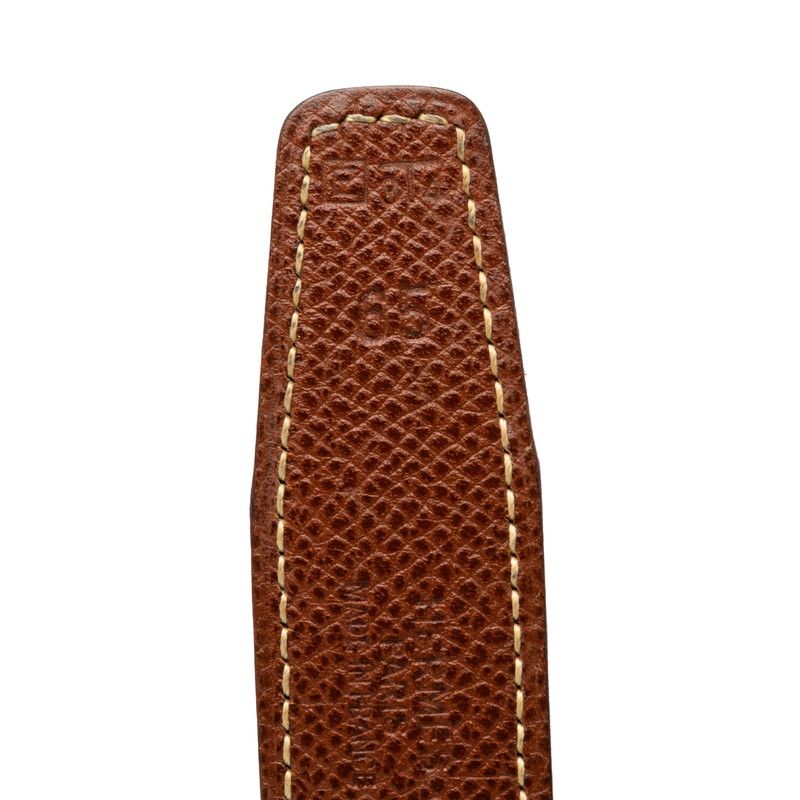 Hermes Constance Belt Reversible 65 Black Brown Box Calf Courchevel — view 6