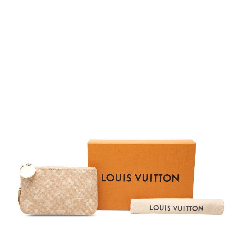 Louis Vuitton Meow Glam Pochette Cles S Coin Case Key Beige Monogram Canvas — view 6