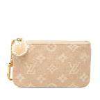 Louis Vuitton Meow Glam Pochette Cles S Coin Case Key Beige Monogram Canvas